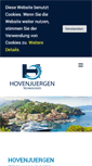 Mobile Screenshot of hovenjuergen.com